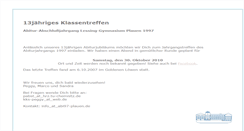 Desktop Screenshot of 10jahre.abi97-plauen.de